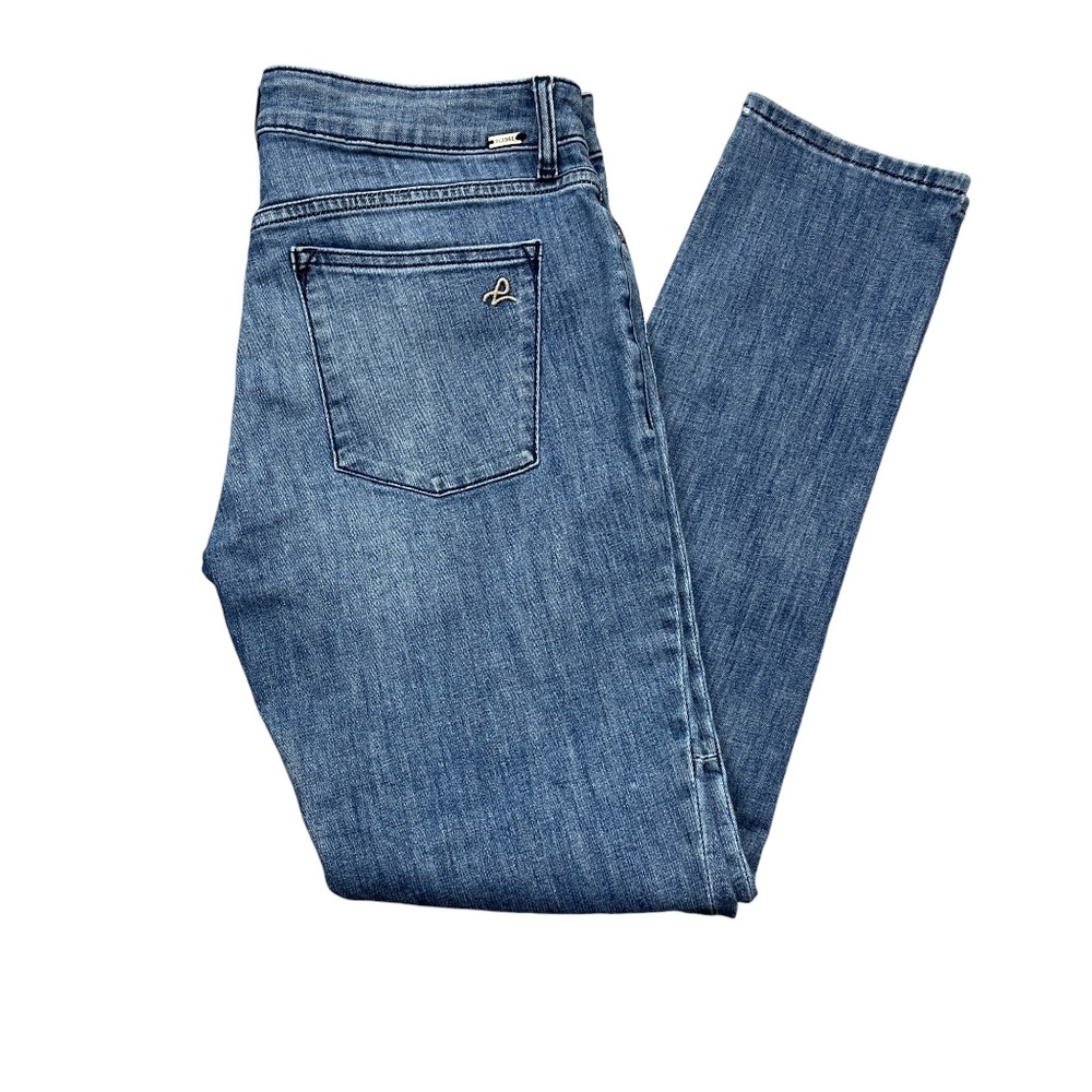 DL1961 31 DLX Hybrid Florence Jeans Zipper‎ Pockets Denim Blue